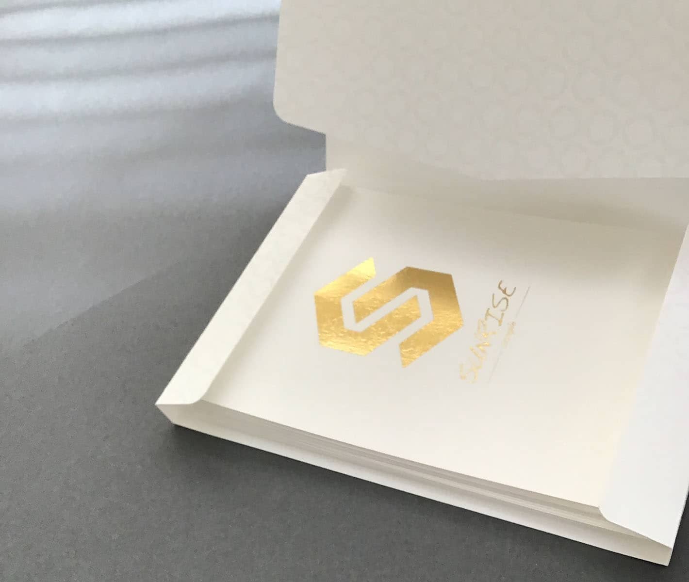 オンデマンド箔押しサンプル収納ケース