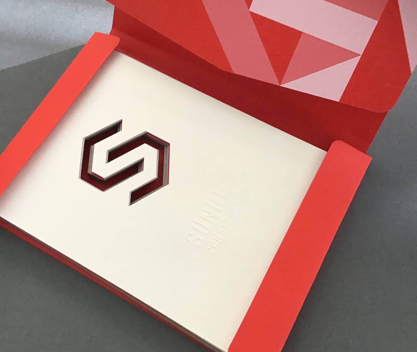 オンデマンド箔押しサンプル収納ケース