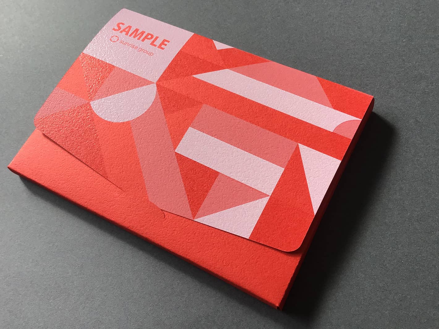 オンデマンド箔押しサンプル収納ケース