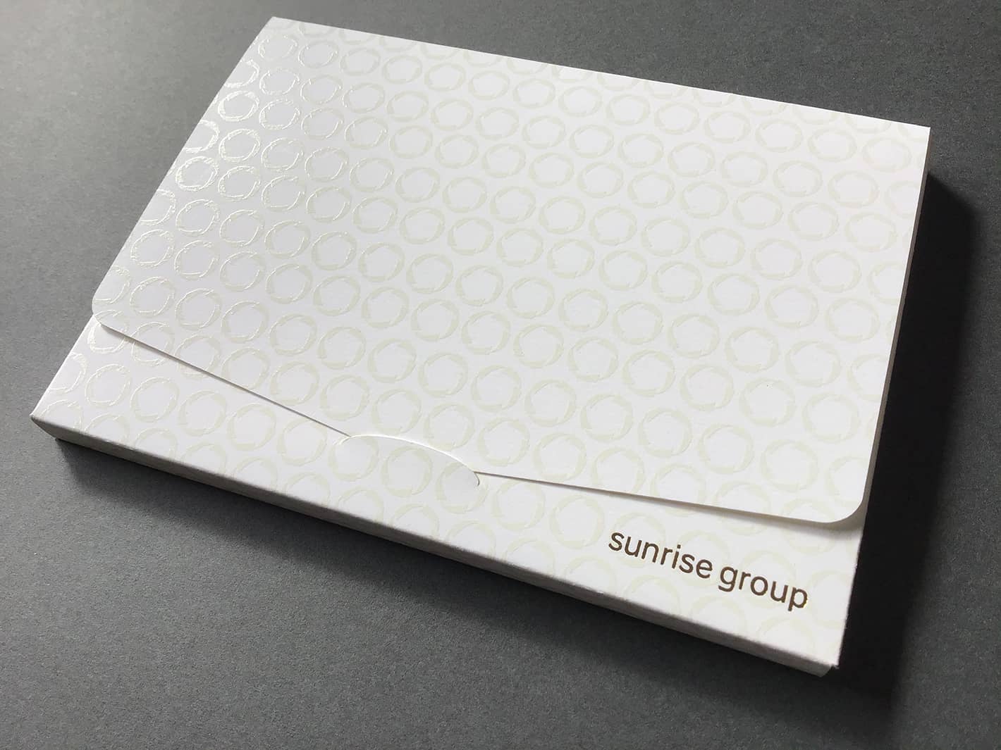 オンデマンド箔押しサンプル収納ケース