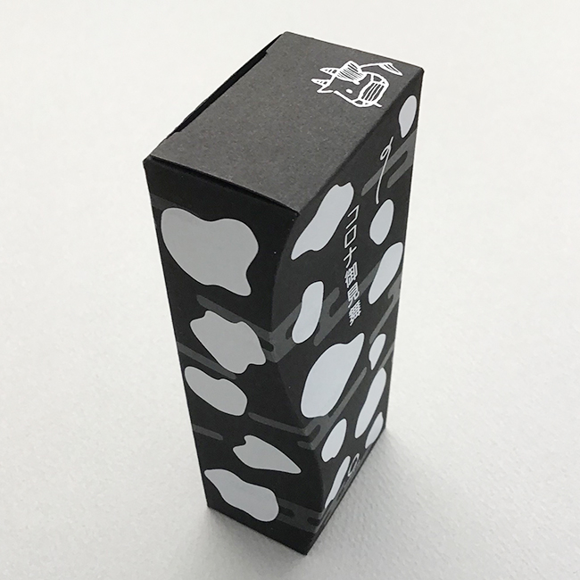 ウシ柄ハンドジェルパッケージ