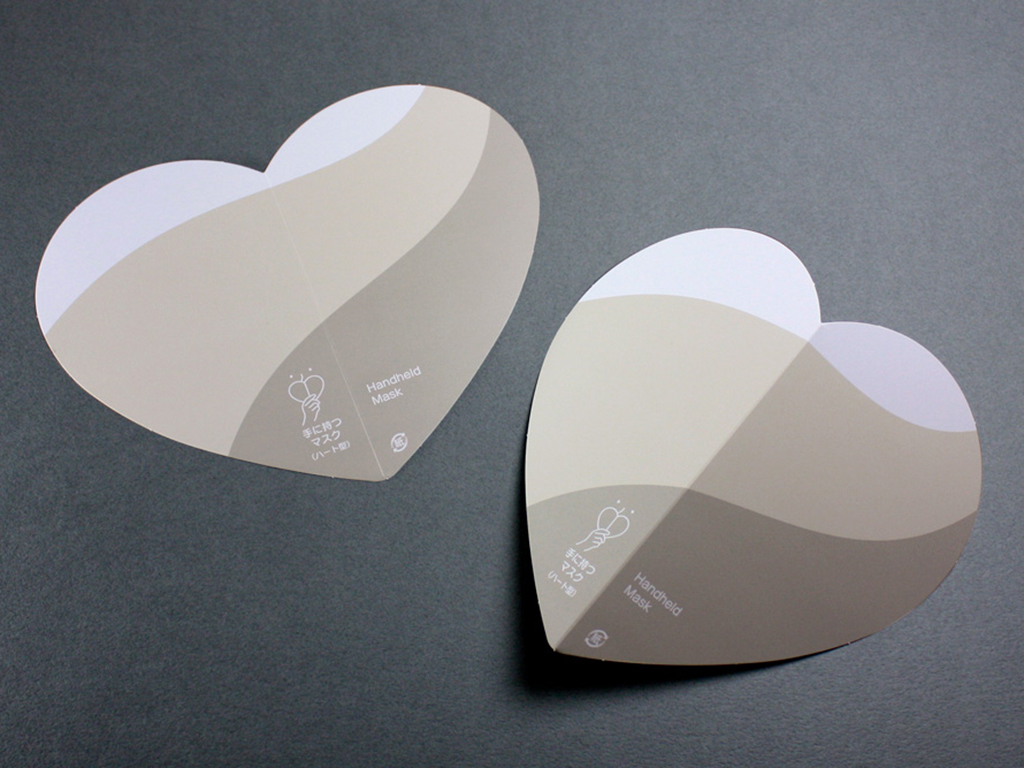 手で持つマスク マスク会食