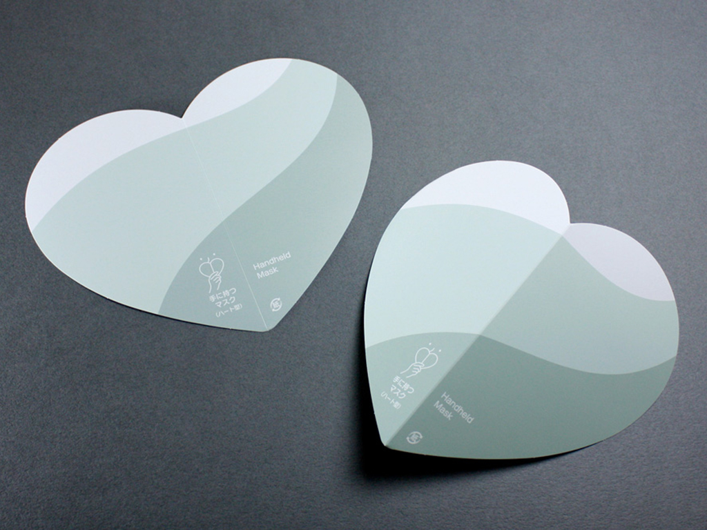 手で持つマスク マスク会食