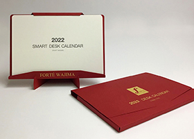 B6 スタンド型高級卓上カレンダー＿フォルテワジマ様制作事例