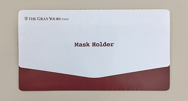 GRAN YOURS FUKUI マスクホルダー