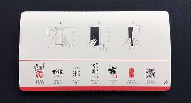 能加万菜マスクホルダー