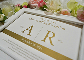 金刷りポストカード